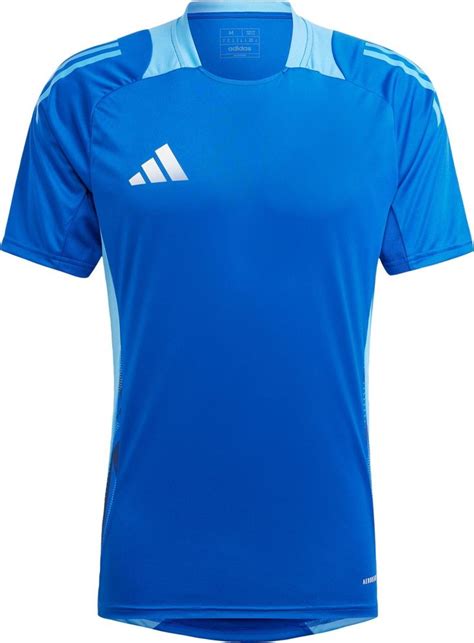 adidas wit blauw voetbal shirt|Adidas sportkleding.